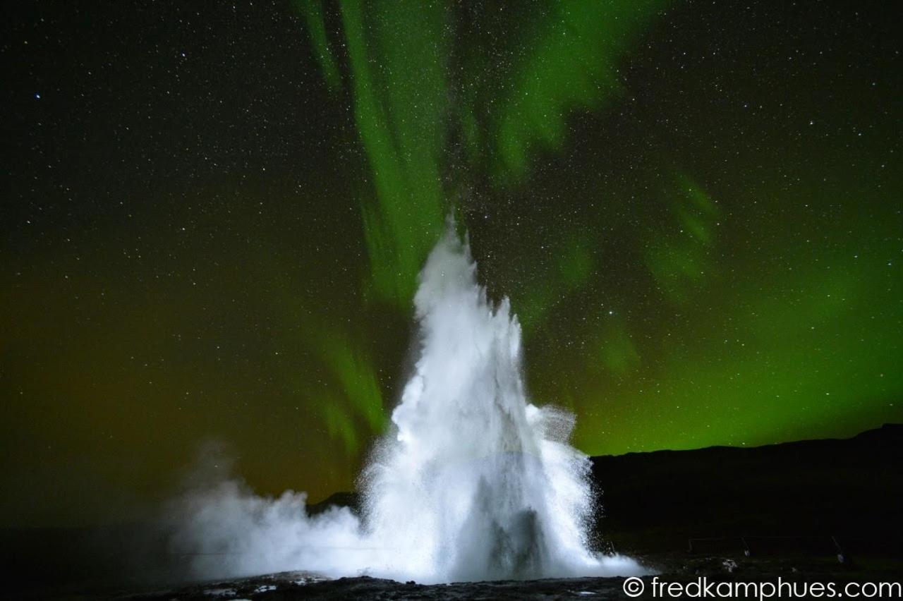 Skalinn Between Gullfoss And Geysir - Myrkholt Farm Haukadalur Exterior foto
